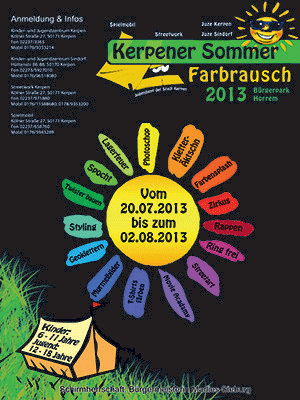 KerpenerSommerPlakat2013-farbrauschklein_web